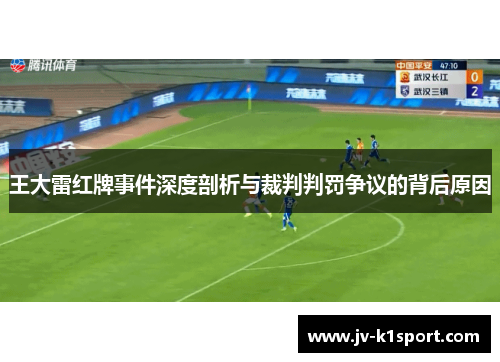 王大雷红牌事件深度剖析与裁判判罚争议的背后原因